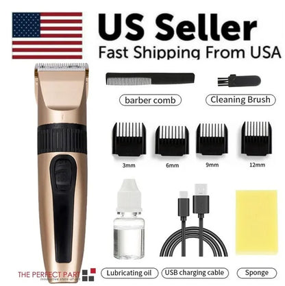 Men's Barber-Grade Hair Cutting Kit