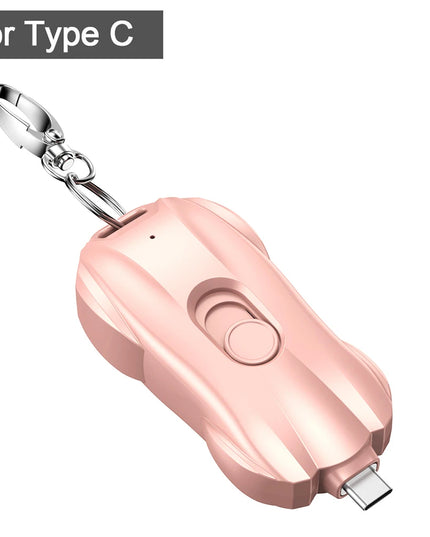 Keychain Portable Emergency Phone Charger Power Bank