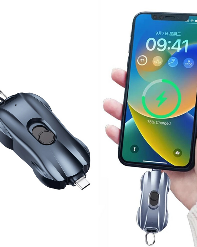 Keychain Portable Emergency Phone Charger Power Bank
