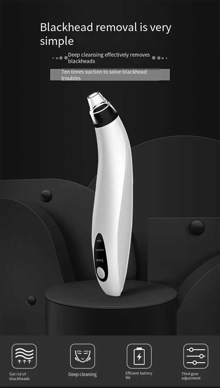 Electric Blackhead Remover – Diamond Tip Pore Vacuum Cleaner