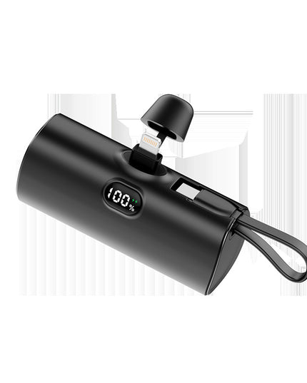 Capsule Digital Display Wireless Pocket Power Bank