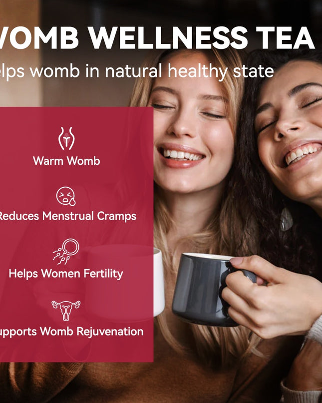 Chinaherbs Natural Womb Tea Female Period Menstrual Cramps Warmer Hormone Balance Glowing Beauty Care Packaged In Bag