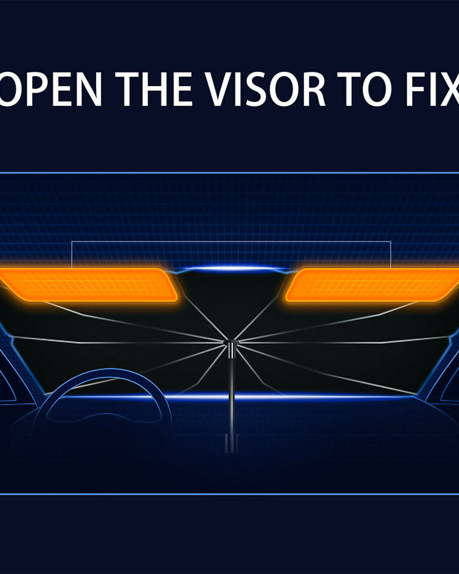 Car Window Sunshade Sun Shade Visor Windshield Cover Auto Car SunShade Foldable UV Umbrella