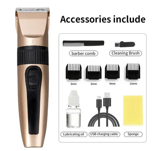 Men's Barber-Grade Hair Cutting Kit