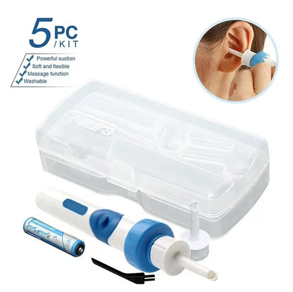 Cordless Electric Ear Cleaner – Safe, Gentle Ear Wax Remover