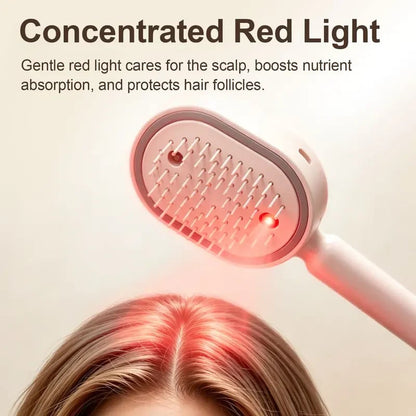 Self-Cleaning Pet Hair Removal Brush – Effortless Grooming Tool for Cats & Dogs