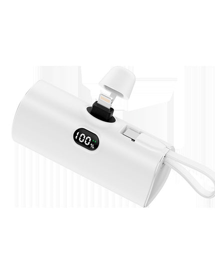 Capsule Digital Display Wireless Pocket Power Bank