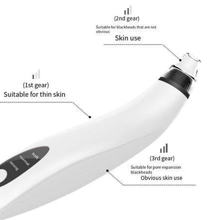 Electric Blackhead Remover – Diamond Tip Pore Vacuum Cleaner