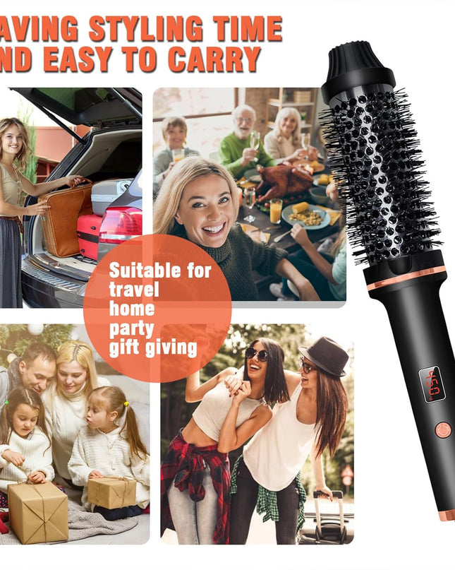 Hot-Air Brushes Thermal Brush 1.5 Inch Curling Iron Volumizing Brush