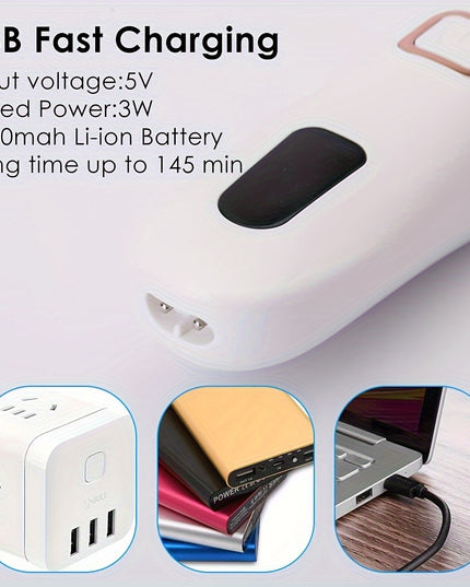 Electric Foot Grinder And Callus Remover, Electric Foot Polisher, Rechargeable Foot Washing And Pedicure Kit, Suitable For Cracked Heels And Dead Skin, With 3 Roller Heads