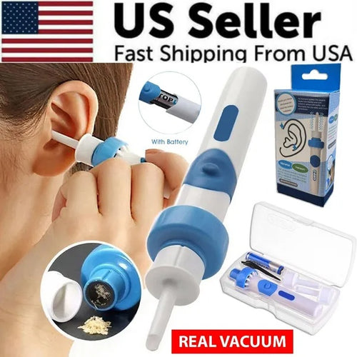 Cordless Electric Ear Cleaner – Safe, Gentle Ear Wax Remover