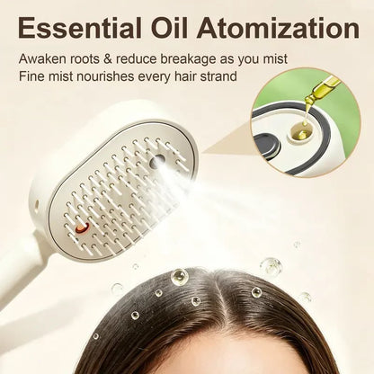 Self-Cleaning Pet Hair Removal Brush – Effortless Grooming Tool for Cats & Dogs