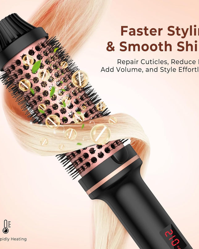 Hot-Air Brushes Thermal Brush 1.5 Inch Curling Iron Volumizing Brush
