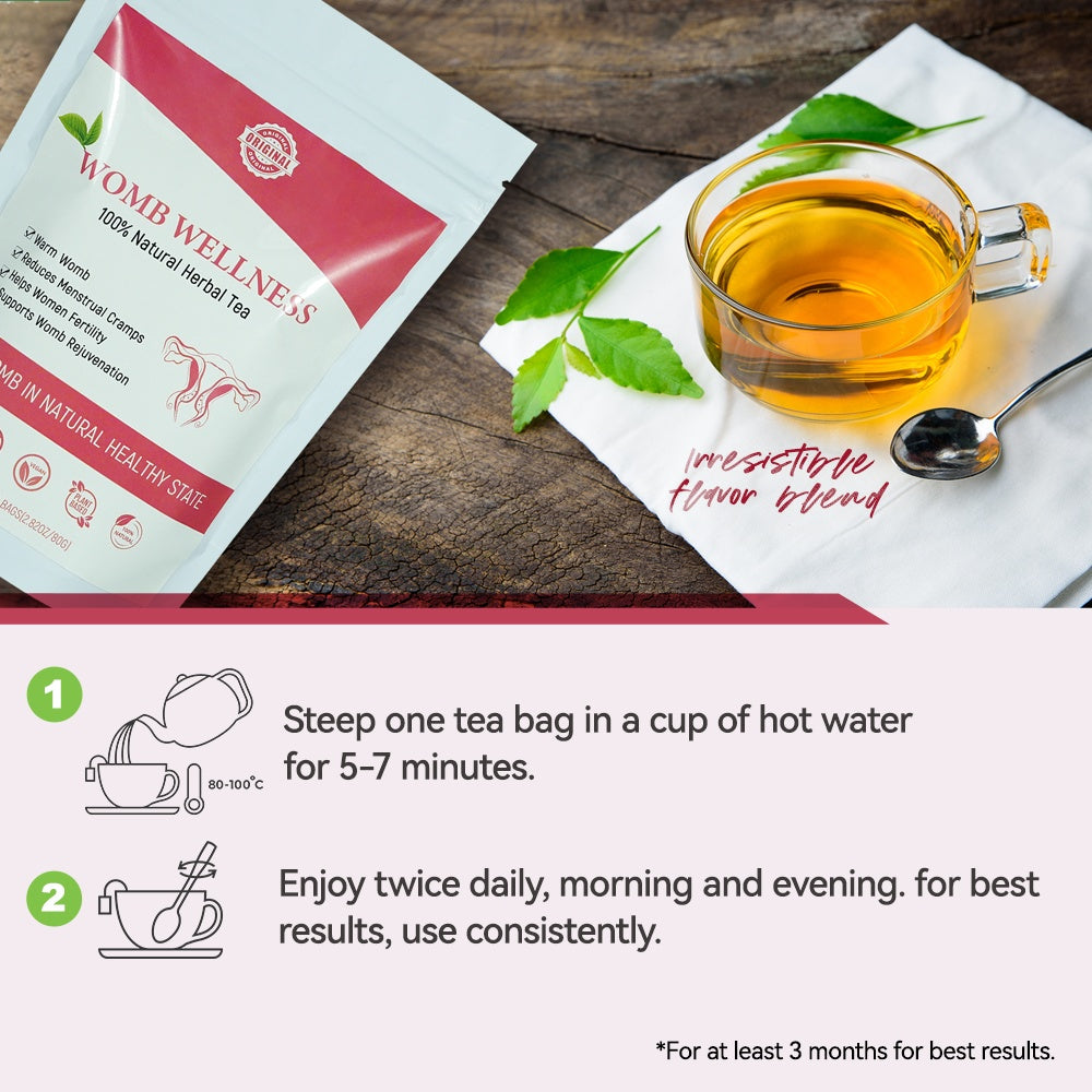 Chinaherbs Womb Tea – Natural Herbal Blend for Period Comfort & Balance