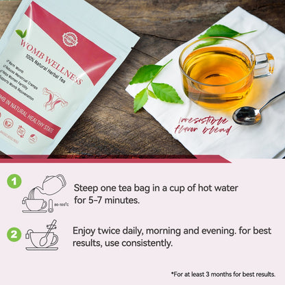 Chinaherbs Womb Tea – Natural Herbal Blend for Period Comfort & Balance