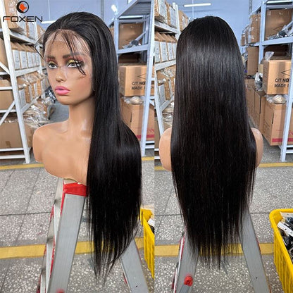 13x4 HD Lace Front Wig – 200% Density Human Hair