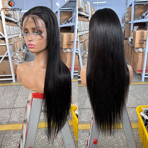 13x4 HD Lace Front Wig – 200% Density Human Hair