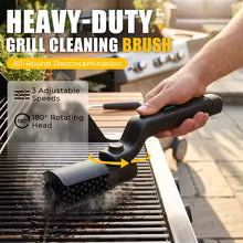 Electric Grill Cleaning Brush with Rotating Head