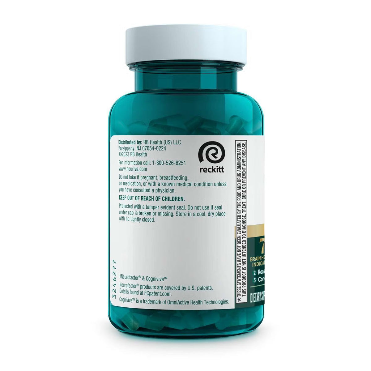 Neuriva Brain Health Ultra - 60 Capsules (30 Servings)