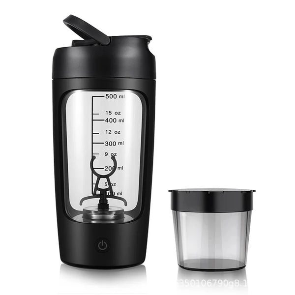 650ML Electric Protein Shaker – USB Rechargeable, Smooth Lumps-Free Shakes